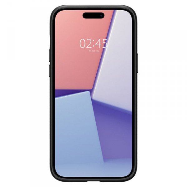 Spigen Liquid Air - Etui do iPhone 15 (Matte Black)