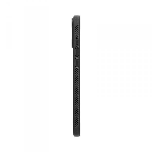 Spigen Rugged Armor Mag MagSafe - Etui do iPhone 16 (Matte Black)