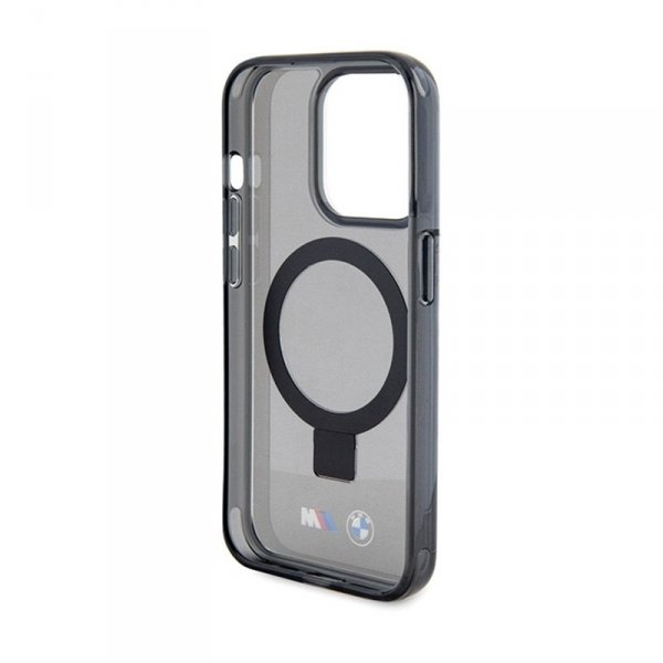BMW Ring Stand M Collection MagSafe - Etui iPhone 15 Pro (czarny)
