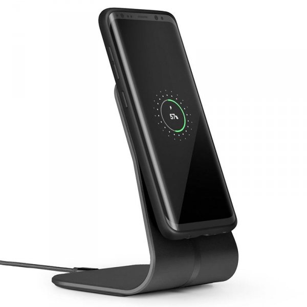 XVIDA Fast Charging Desk Stand - Ładowarka bezprzewodowa z uchwytem magnetycznym, aluminium (QC 2.0)