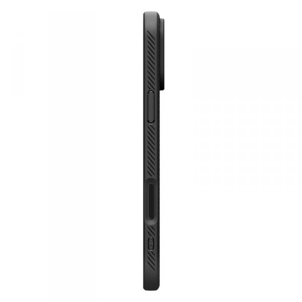 Spigen Liquid Air - Etui do iPhone 17 Pro Max (Matte Black)