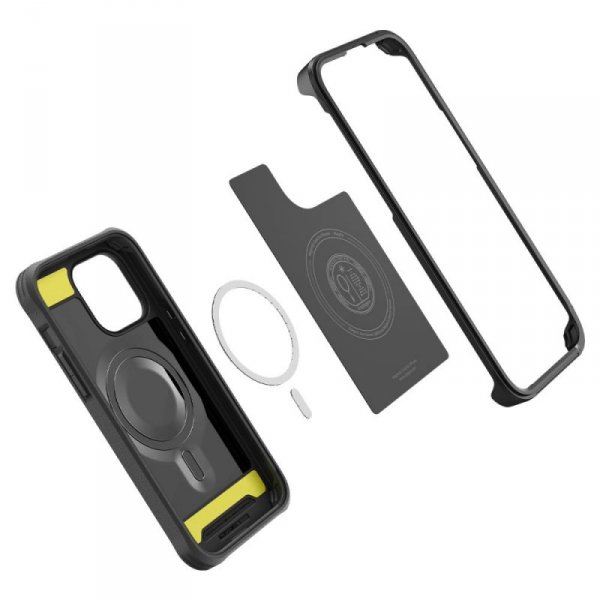 Spigen Thin Fit Mag MagSafe - Etui do Samsung Galaxy S25 (Czarny)