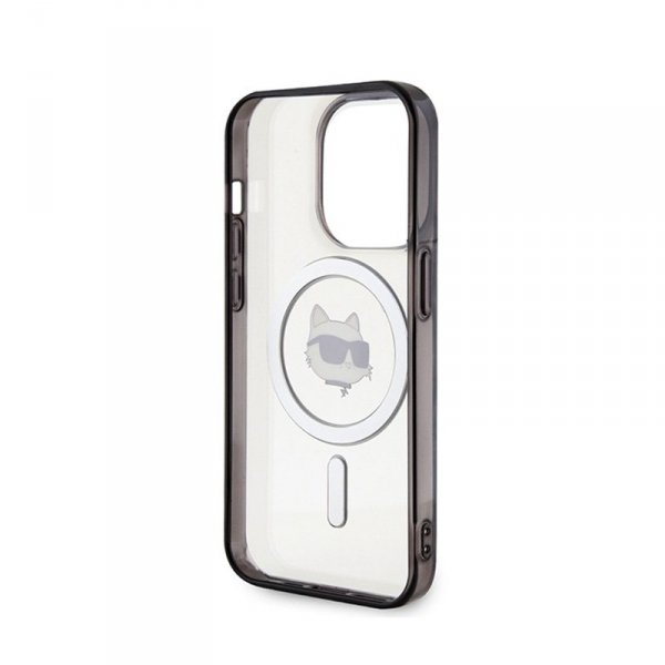 Karl Lagerfeld IML Choupette Head MagSafe - Etui iPhone 15 Pro Max (przezroczysty)