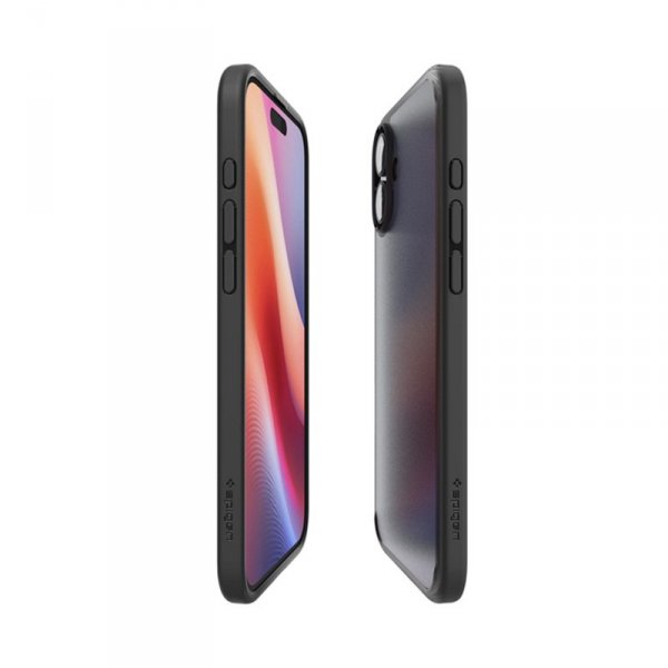 Spigen Ultra Hybrid - Etui do iPhone 16 (Frost Black)