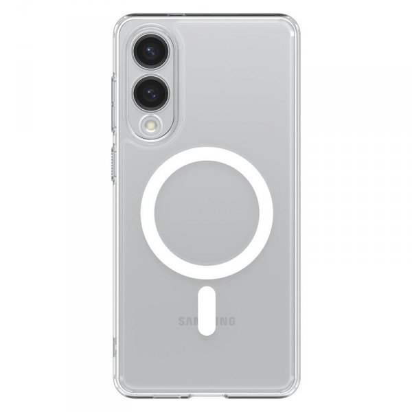 Spigen Ultra Hybrid Mag MagSafe - Etui do Samsung Galaxy S25 Edge (Clear / White)