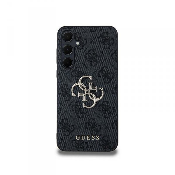Guess 4G Big Metal Logo - Etui Samsung Galaxy A35 5G (czarny)