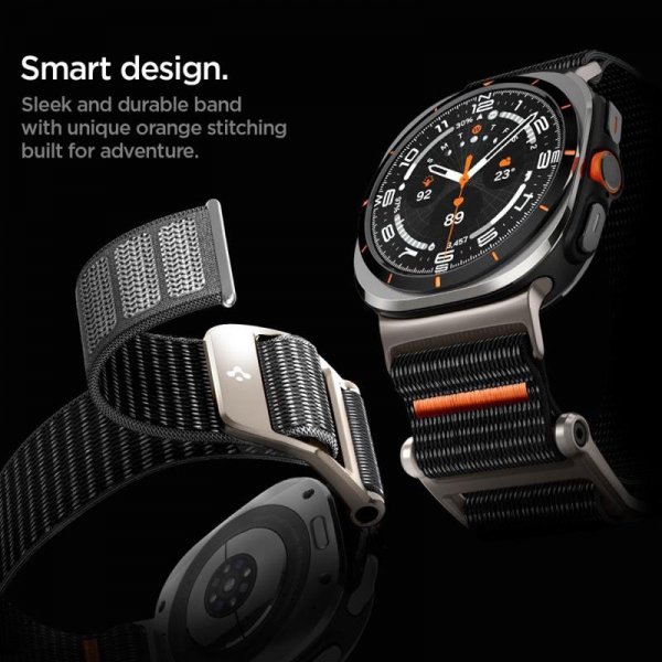 Spigen DuraPro Flex - Pasek do Samsung Galaxy Watch Ultra 47 mm (2025/2024) (Czarny)