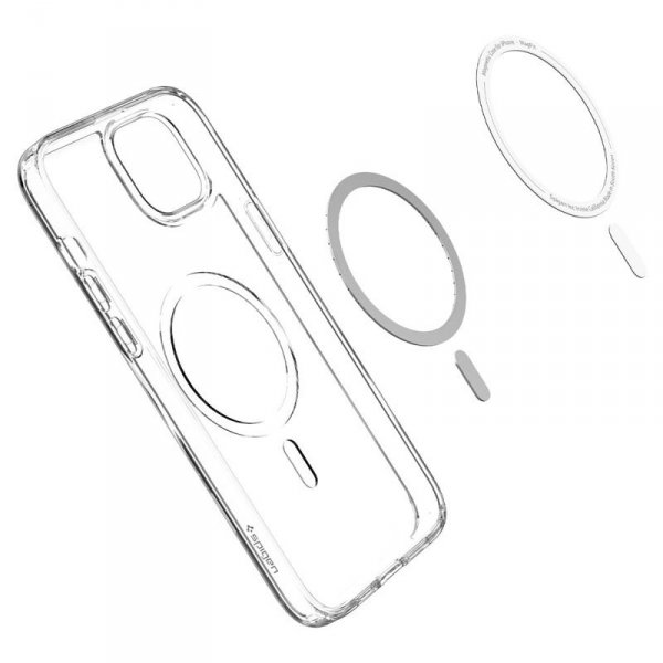 Spigen Ultra Hybrid Mag MagSafe – Etui do iPhone 15 Plus / iPhone 14 Plus (Czarny)