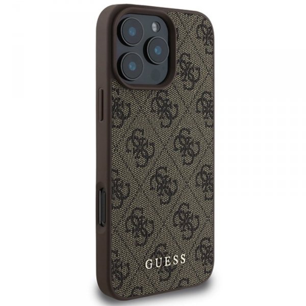 Guess 4G Classic - Etui iPhone 16 Pro Max (brązowy)