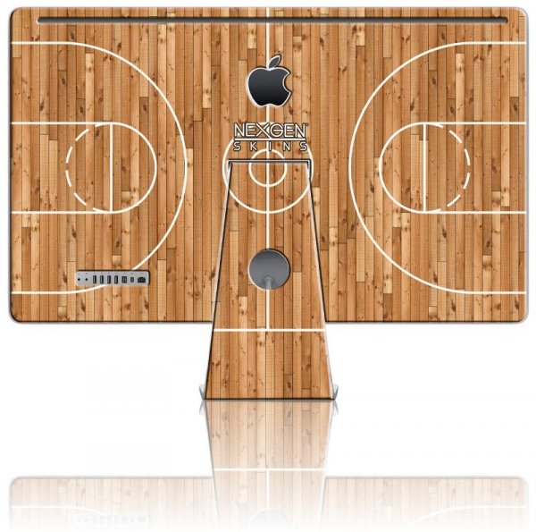 Nexgen Skins - Zestaw skórek na obudowę z efektem 3D iMac 27&quot; (Hardwood Classic 3D)