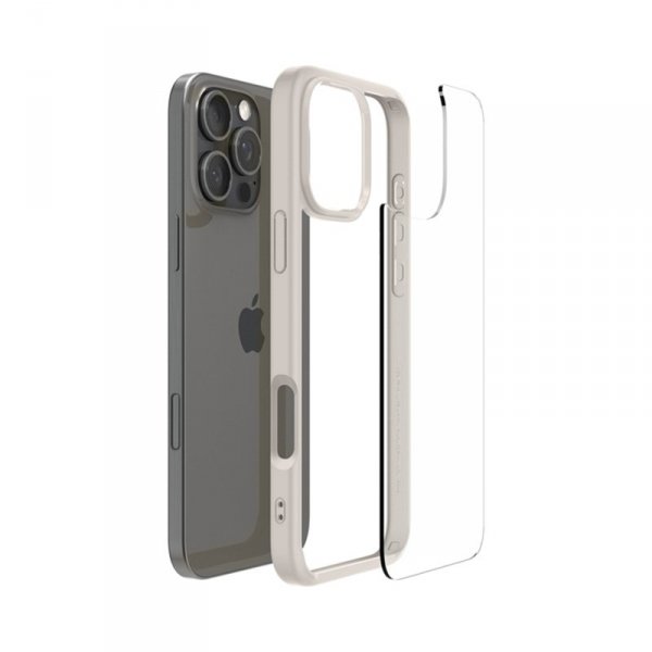 Spigen Ultra Hybrid - Etui do iPhone 16 Pro Max (Natural Titanium)