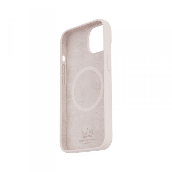 PURO ICON MAG - Etui iPhone 14 Plus MagSafe (Dusty Pink)