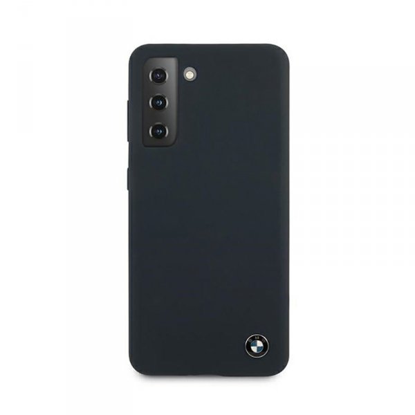 BMW Silicone Signature Logo - Etui Samsung Galaxy S21+ (granatowy)