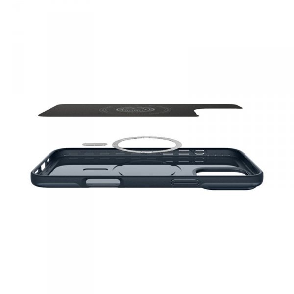 Spigen Thin Fit Mag MagSafe - Etui do iPhone 16 Pro (Metal Slate)