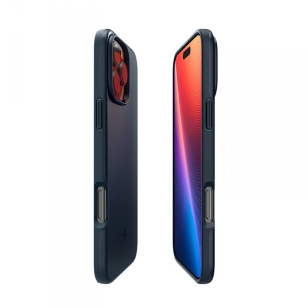 Spigen Thin Fit Mag MagSafe - Etui do iPhone 16 Pro (Metal Slate)