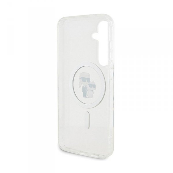 Karl Lagerfeld IML Karl & Choupette MagSafe - Etui Samsung Galaxy S24 (przezroczysty)