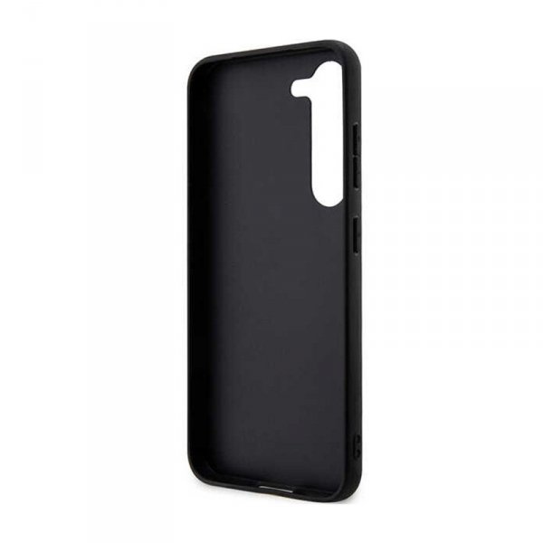 Karl Lagerfeld Saffiano Monogram Metal Logo - Etui Samsung Galaxy S24+ (czarny)