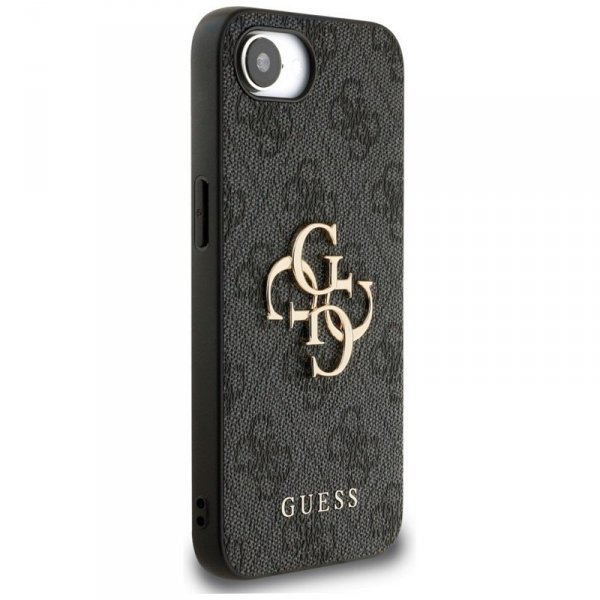 Guess 4G Big Logo - Etui do iPhone 16e (czarny)