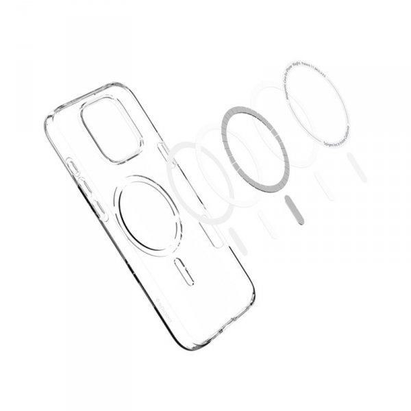 Spigen Liquid Crystal Mag MagSafe - Etui do iPhone 16 Pro Max (Przezroczysty)