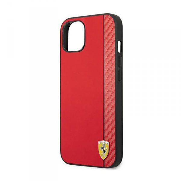 Ferrari Carbon – Etui iPhone 14 Plus (Czerwony)