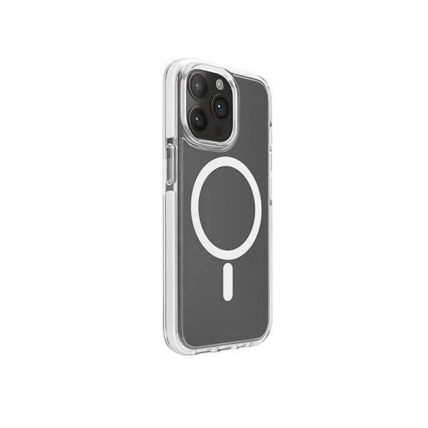 PURO LITEMAG PRO - Etui iPhone 15 Pro MagSafe (przezroczysty)