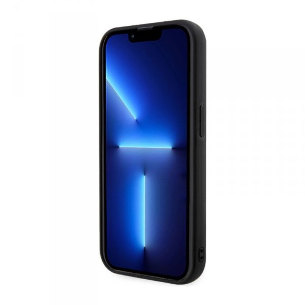 Karl Lagerfeld 3D Rubber NFT Ikonik - Etui iPhone 14 Pro (Czarny)