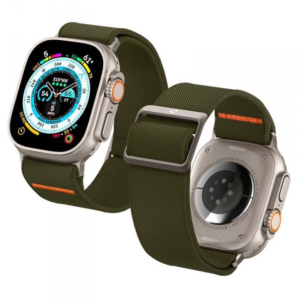 Spigen Fit Lite Ultra - Pasek do Apple Watch 42/44/45/49 mm (Khaki)