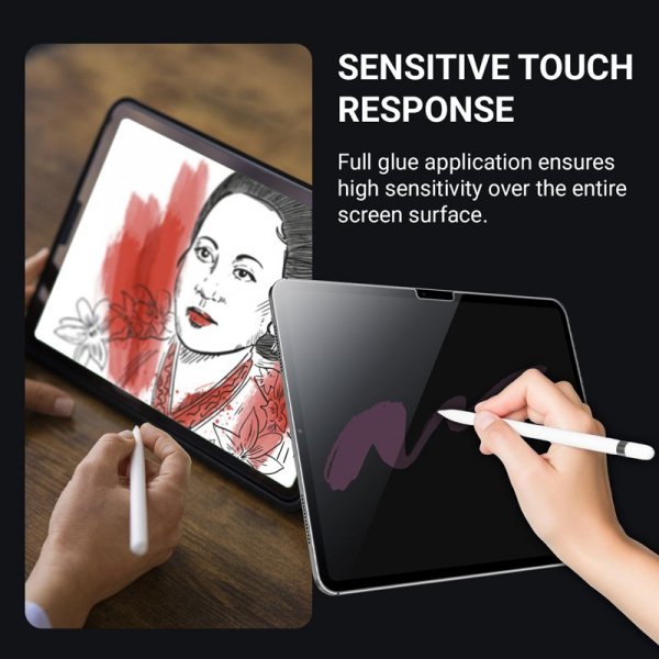 Crong 3D Armour Glass – Szkło hartowane iPad Air 13” M3 (2025) / iPad Air 13” M2 (2024) / iPad Pro 12.9&quot; (2022-2018)