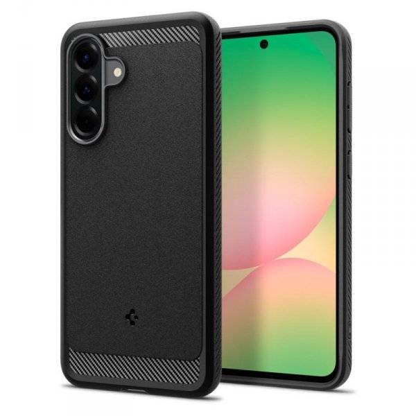 Spigen Rugged Armor - Etui do Samsung Galaxy A56 5G (Matte Black)