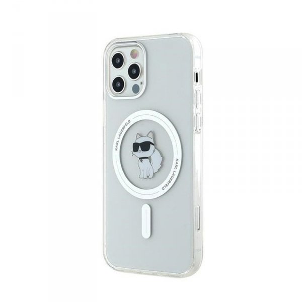 Karl Lagerfeld IML Choupette MagSafe - Etui iPhone 12 / iPhone 12 Pro (przezroczysty)