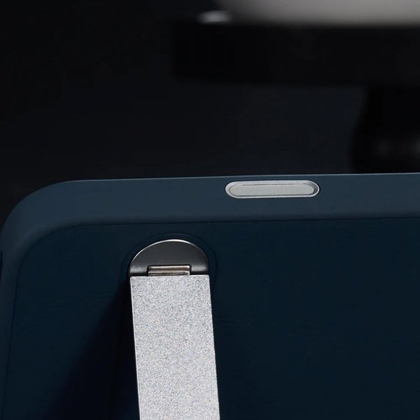 Moshi Kameleon MagSafe - Etui iPhone 17 Pro Max z funkcją podstawki (Midnight Gray)