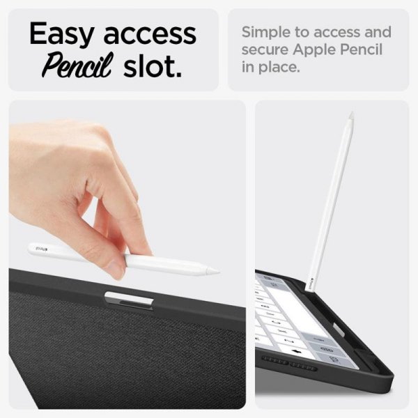 Spigen Urban Fit - Etui do iPad Air 13&quot; M3 (2025) / M2 (2024) (Black)