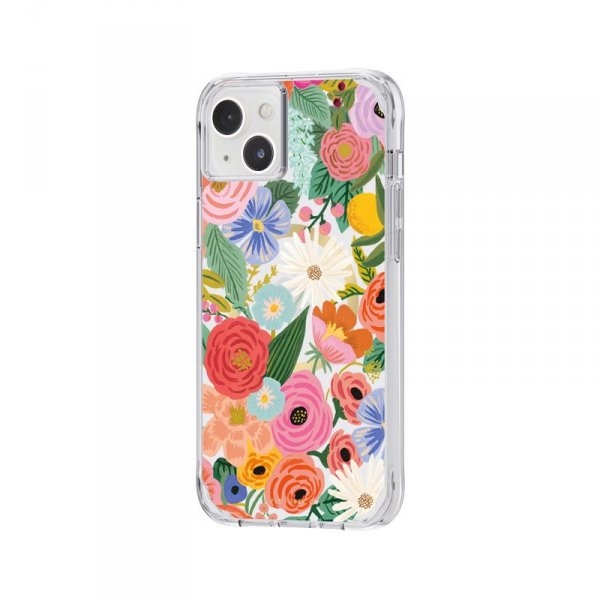 Rifle Paper Clear MagSafe - Etui iPhone 14 Plus (Garden Party Blush)