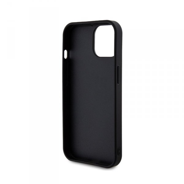 Guess Rhinestone Metal Logo - Etui iPhone 15 (różowy)