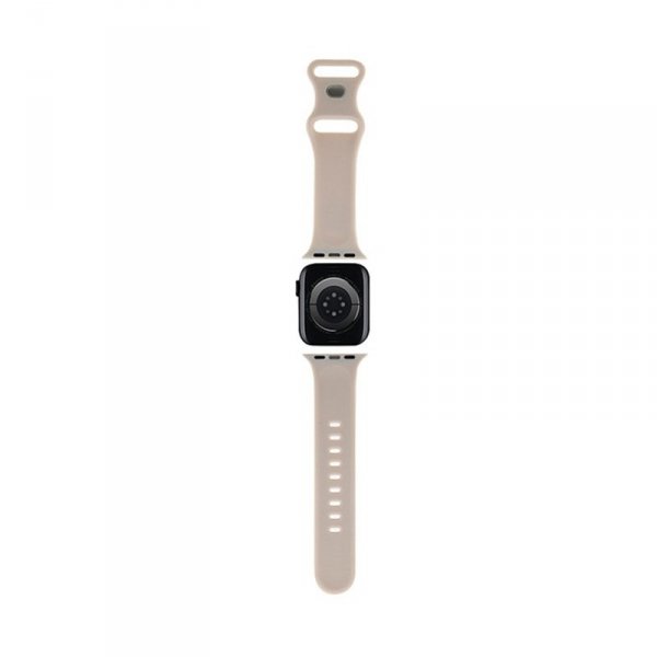 Hello Kitty Silicone Kitty Head - Pasek do Apple Watch 38/40/41 mm (beżowy)