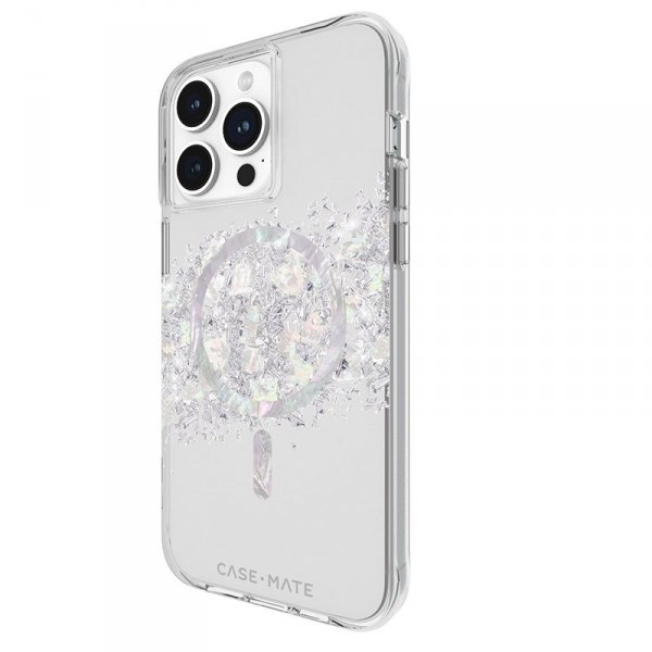 Case-Mate Karat MagSafe - Etui iPhone 15 Pro Max zdobione masą perłową (A Touch of Pearl)