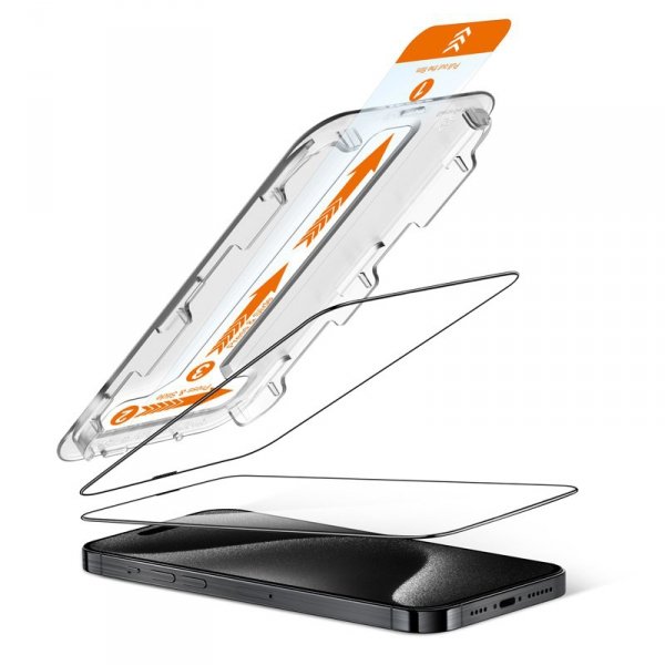 Crong EasyShield 2-Pack - Szkło hartowane iPhone 14 Pro (2 sztuki)