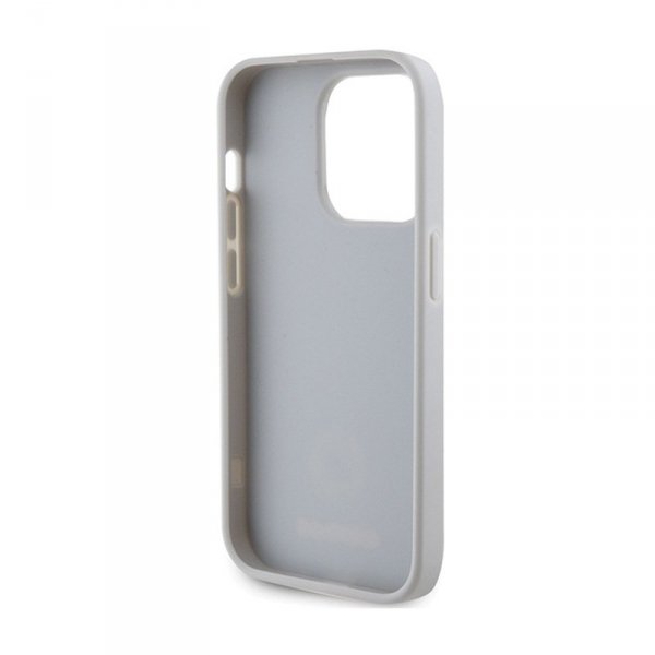 Guess 4G Strass Metal Logo - Etui iPhone 15 Pro Max (srebrny)