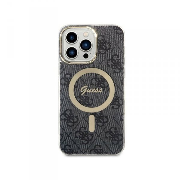 Guess 4G MagSafe - Etui Samsung Galaxy S23 (czarny)