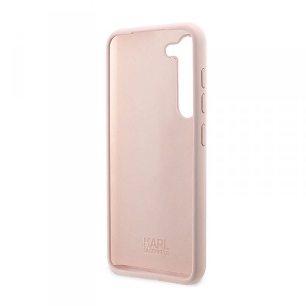 Karl Lagerfeld Silicone NFT Choupette - Etui Samsung Galaxy S23 (różowy)