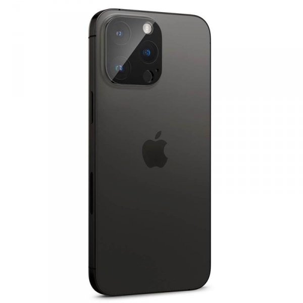 Spigen Optik.TR Camera Lens Protector 2-Pack - Szkło ochronne na obiektyw do iPhone 16 Pro / 16 Pro Max / 15 Pro / 15 Pro Max / 