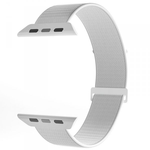 PURO Nylon Sport - Pasek do Apple Watch 44/45/46/49 mm (Biały)