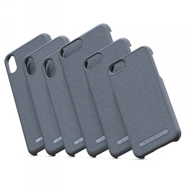 Nordic Elements Original Idun - Materiałowe etui iPhone Xs Max (Mid Grey)