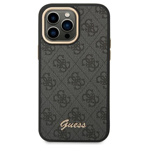 Guess 4G Metal Camera Outline Case – Etui iPhone 14 Pro Max (Czarny)