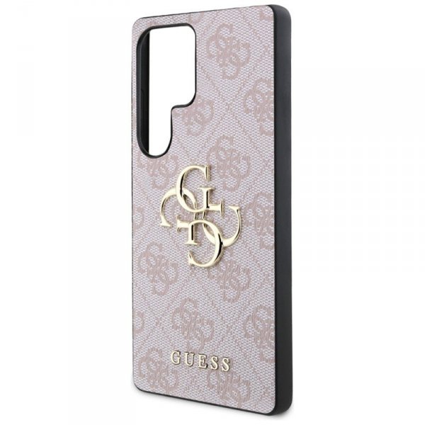 Guess Big 4G Logo Classic Logo - Etui do Samsung Galaxy S25 Ultra (różowy)