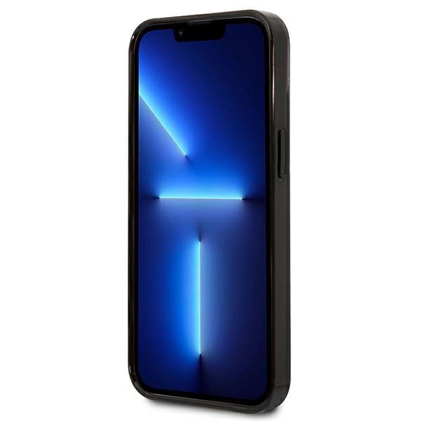 Karl Lagerfeld Gradient Ikonik Karl & Choupette - Etui iPhone 13  mini (czarny)