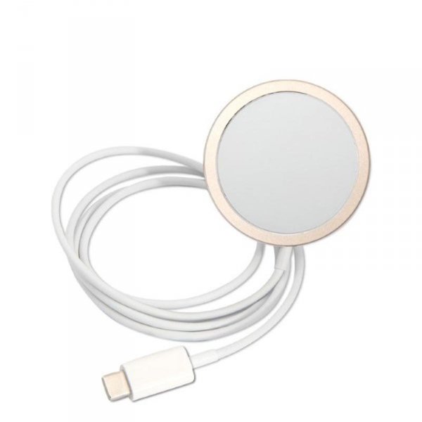 Guess Bundle Pack MagSafe IML Marble - Zestaw etui + ładowarka MagSafe iPhone 14 Pro (czarny/złoty)