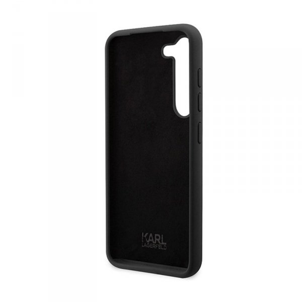 Karl Lagerfeld Silicone Choupette - Etui Samsung Galaxy S24+ (czarny)
