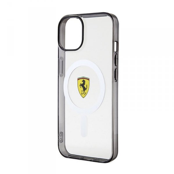 Ferrari Outline Magsafe - Etui iPhone 14 (Przezroczysty)
