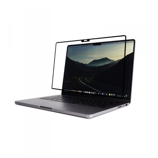 Moshi iVisor AG - Matowa folia ochronna na ekran MacBook Pro 14&quot; (M3/M2/M1/2023-2021) (Black/Clear/Matte)